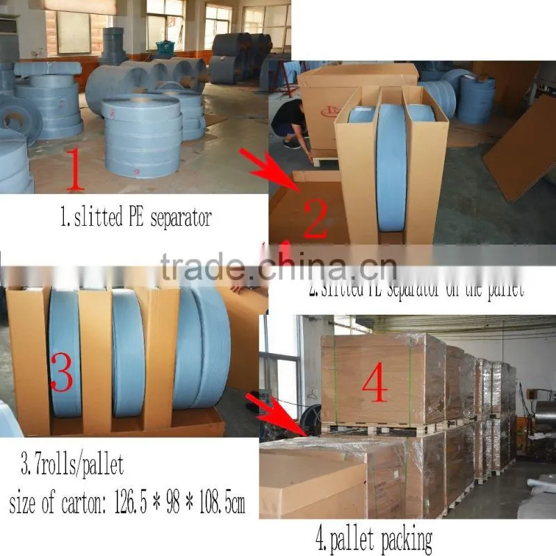 PE battery separator