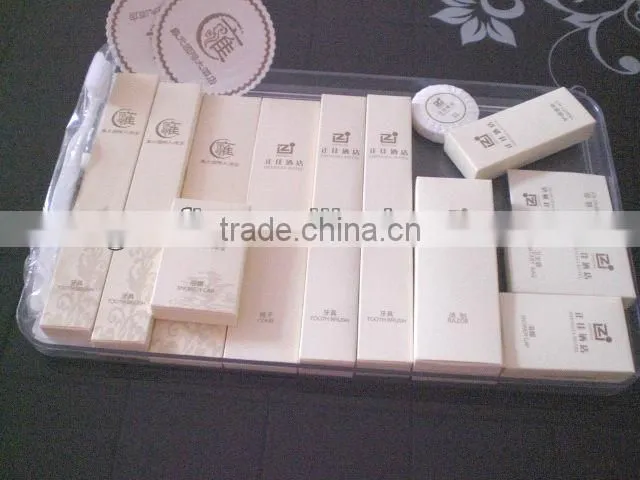 personal care disposable hotel amenities set