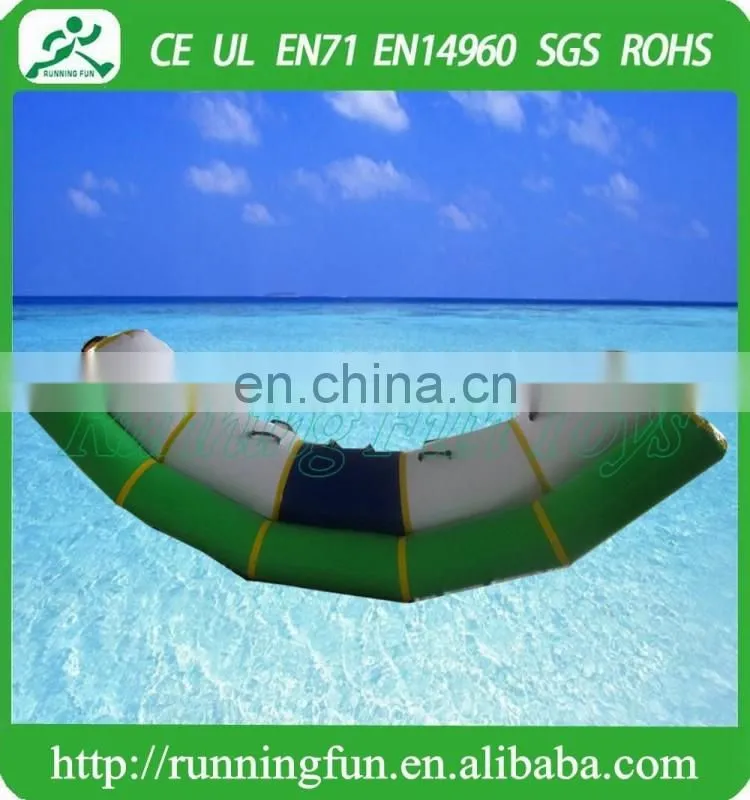 Hot sale seesaw on water, water park equipment