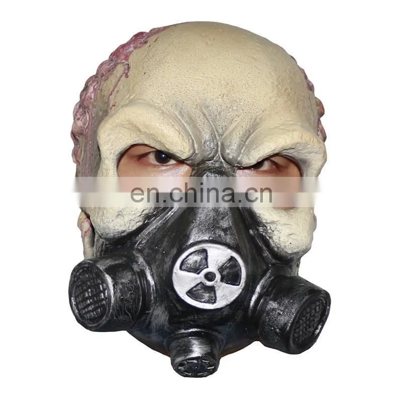 Newest Novelty Items Masquerade Masks Latex Full Face Gas Mask