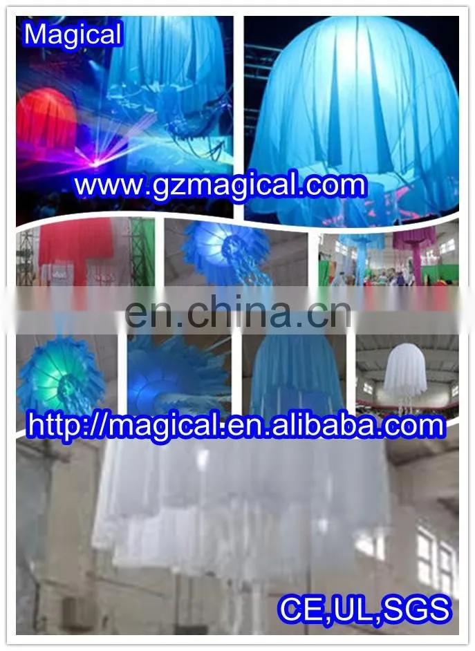 wedding decoration LED inflatable flower chain
