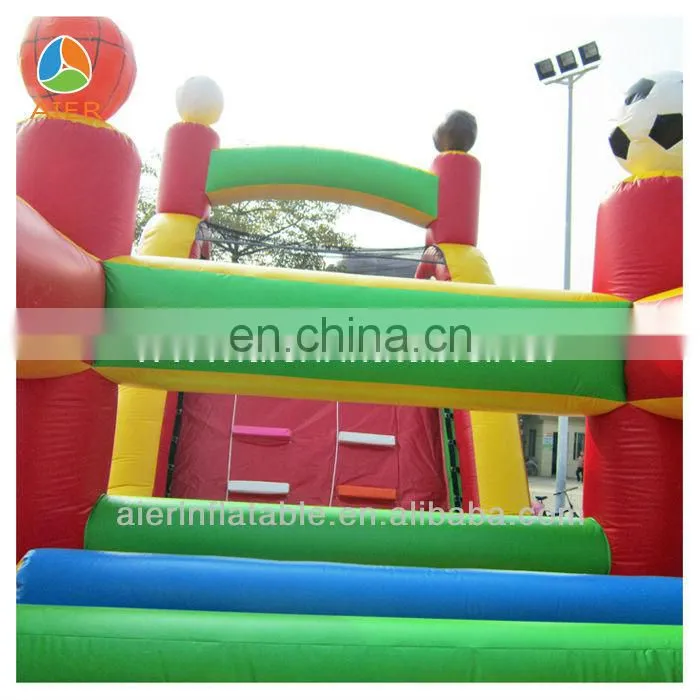 2013 New Commercial Inflatable Football Obstacle Course for Sale