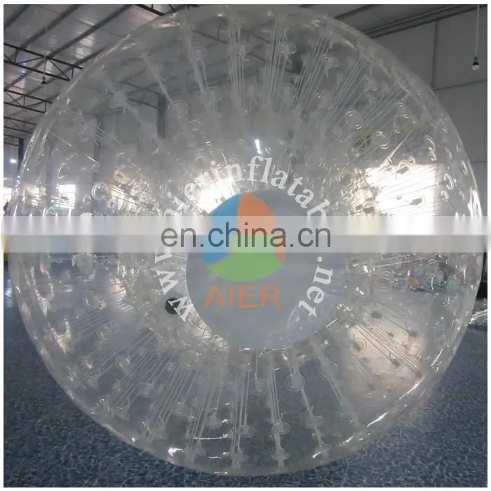 2016 Aier Go play crazy inflatable zorb ball on the grass/water/land/snow zorbing New Zealand