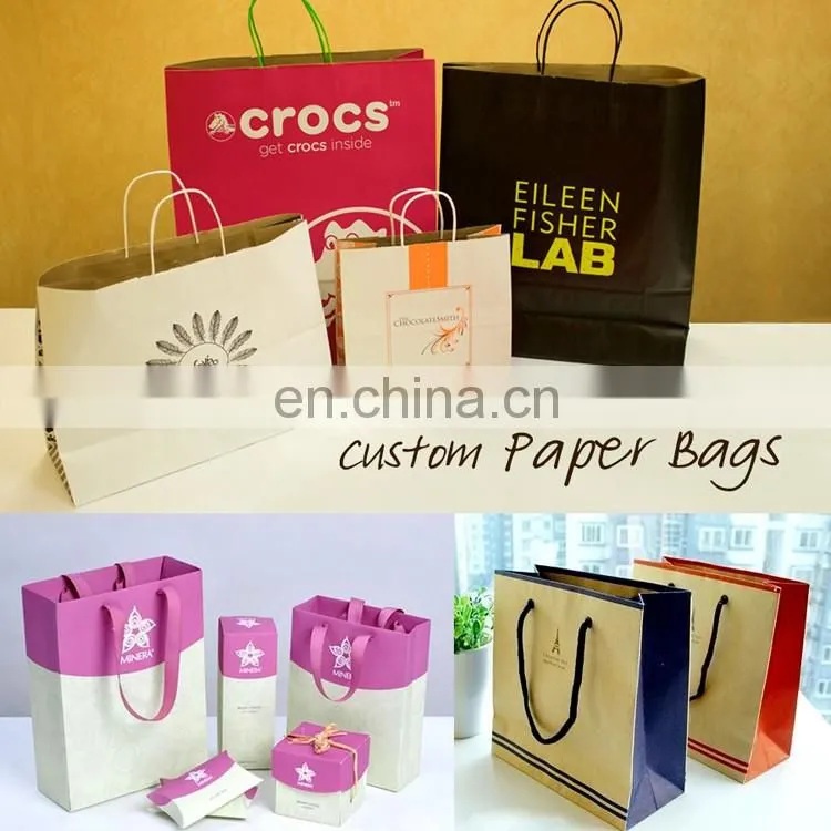 High Quality Kraft Paper Bag Without Handle