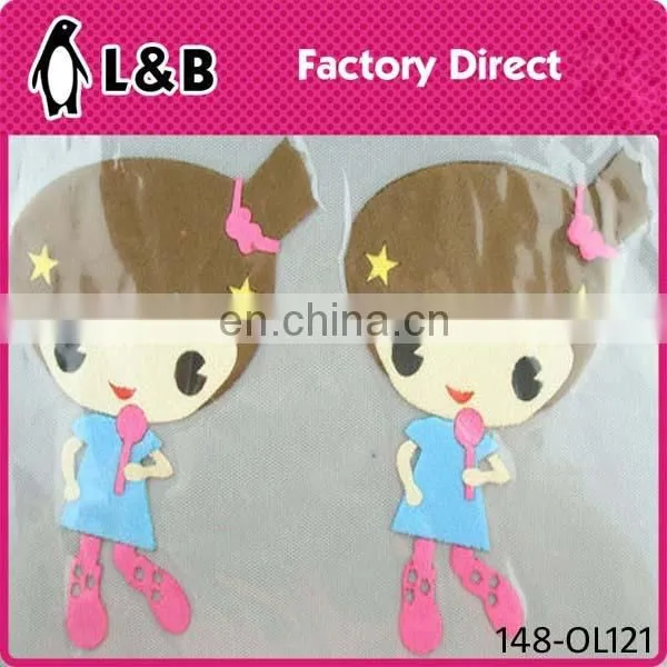 colored fashionable cute patches embroidered patches