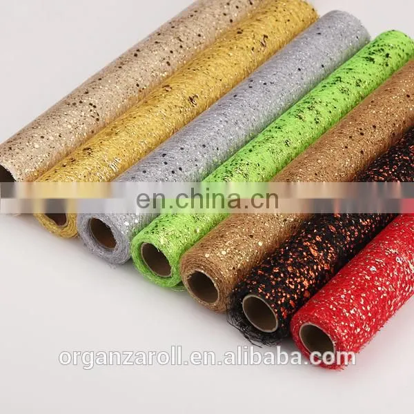 Organza Tulle Gift Wrap Packaging Organza Material