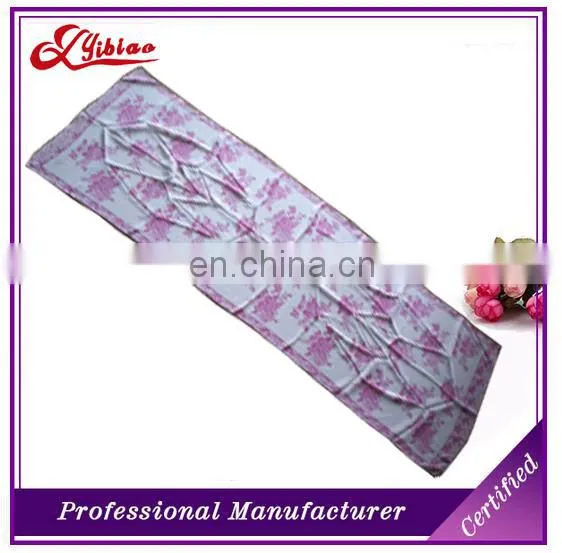 the most beautiful ladies' fashion polyester chiffon scarf online shop China