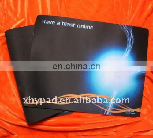 large custom printed neoprene gaming mousepads