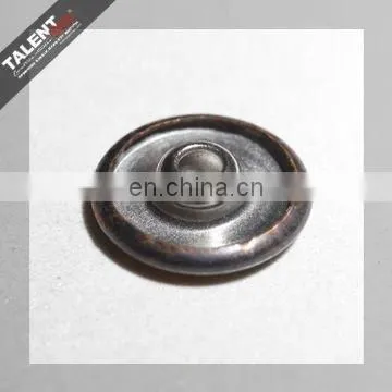 custom denim alloy rivet button with brand name logo