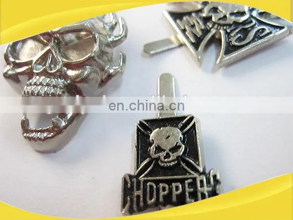 custom metal label for handbags,garment leather label,custom metal leather label
