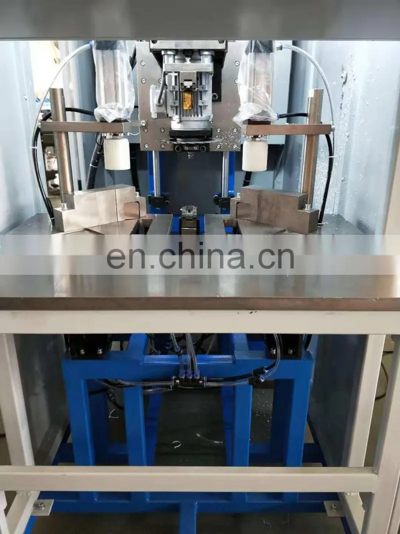 Please look here.New Corner Cleaning Window-door tool machinery for PVC door window