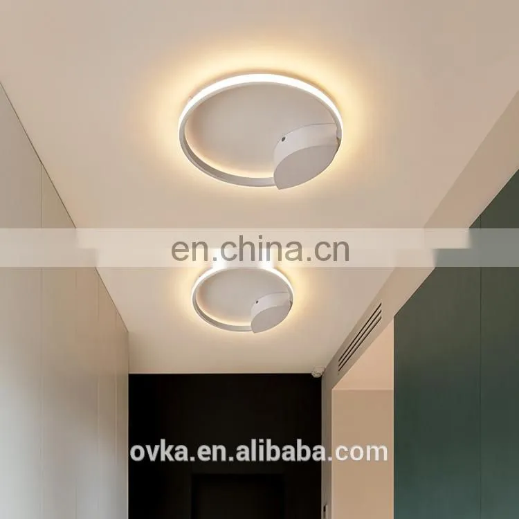 Creative ring ceiling lamp furniture practical lighting