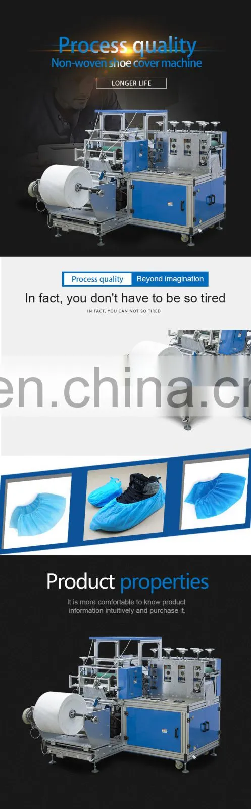 New Style Disposable Shoe Cover Making Machine