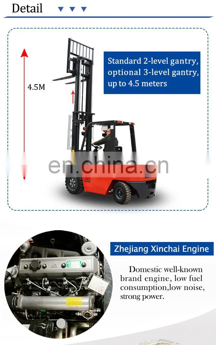 Discount price clamp forklift truck manufacturers electric forklift trucks