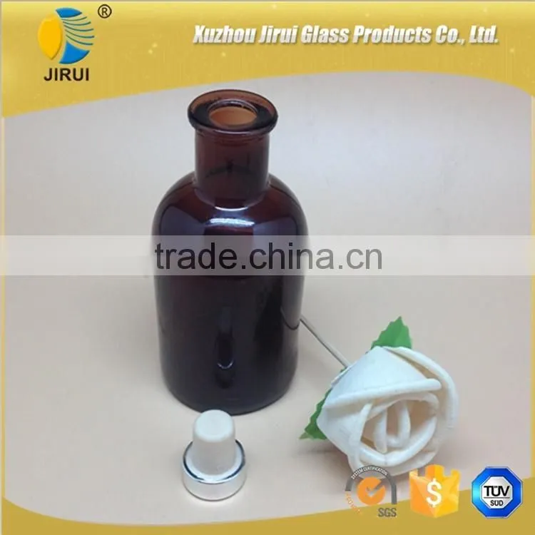 150ml Amber Diffuser Glass Bottle With Cork