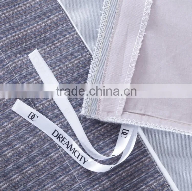Luxury satin bedding set commercial cotton sheet sets grey and silver king size comforter sets