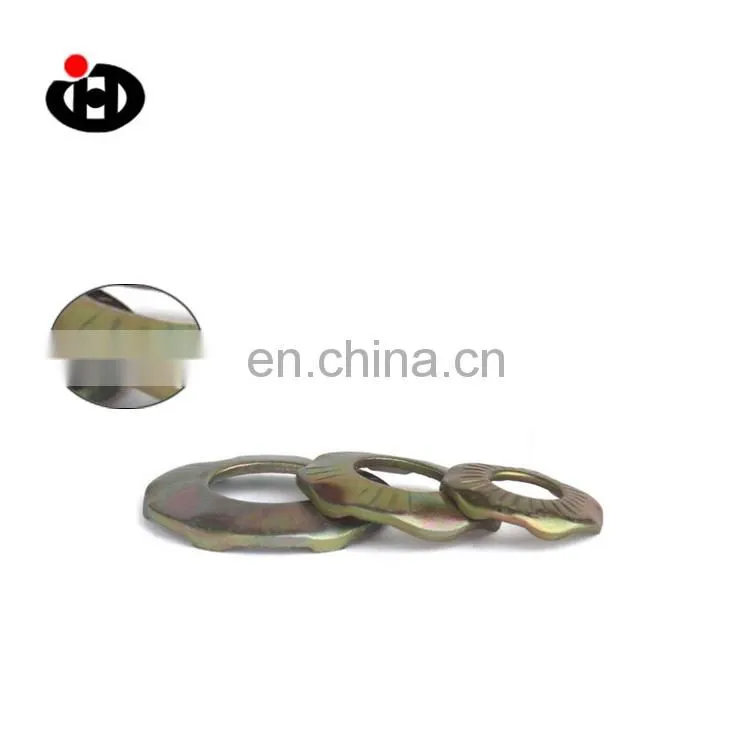 High Tensile JINGHONG Knurled Ground Six Point Bronze Spring Washer