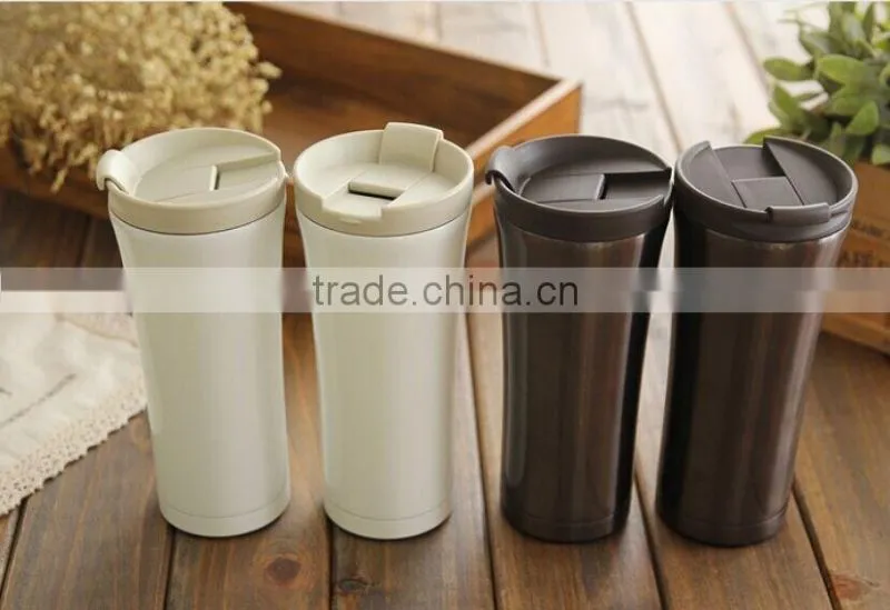 500ml double wall stainless steel coffee cups