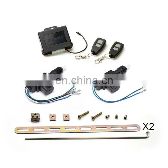 Promata high quality 24VDC truck Remote Keyless kit with 2 doors lock actuators