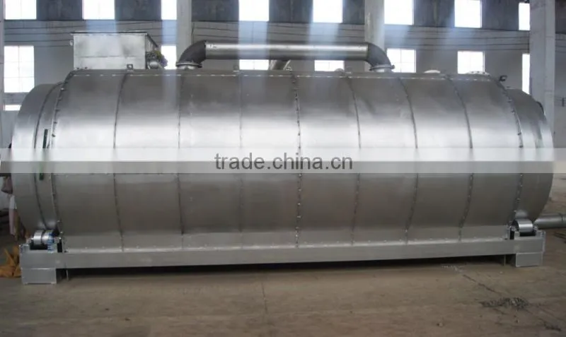 Waste tire rubber plastic oil pyrolysis plant recycling fuel oil machinery