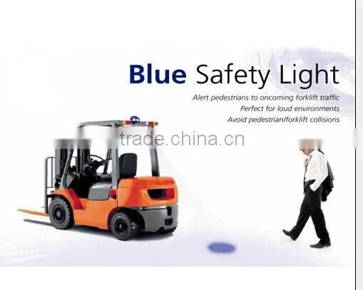warehouse 20w 10w oval c ree LED forklift working driving warning safety light headlight waterproof Crees white/yellow/blue