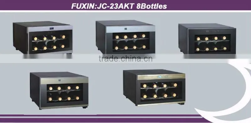 FUXIN:JC-23AKT.Table Wine Fridge / Thermoelectric wine chiller.