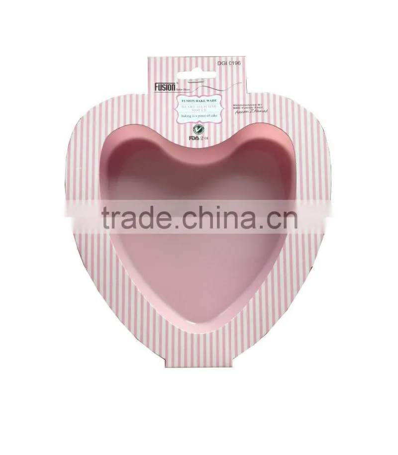 Heart shaped fashion newest silicone cake pop mould