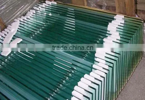 clear Tempered glass panels for buildings
