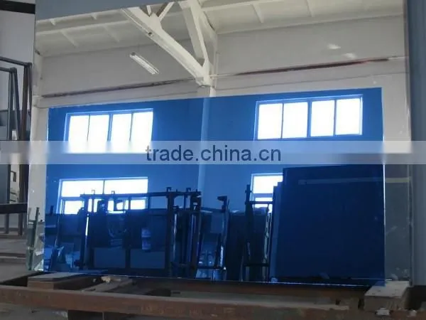 Hot sale China manufacturer blue mirror glass with good price