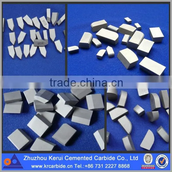 Carbide soldering tips/brazing carbide tips manufacture in full types