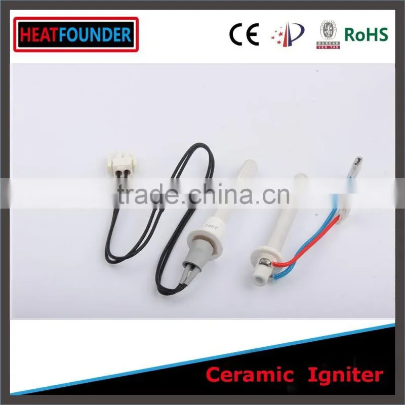 CHINA MADE CHEAP 220V 99%ALUMINA PROMOTIONAL HIGH TEMPERATURE RESISTANCE COMPETITIVE PRICE ALUMINA CERAMIC IGNITER