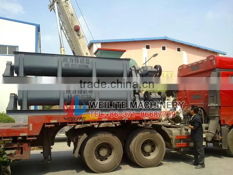 Double Shaft Stirring Machine For Briquettes Production Line