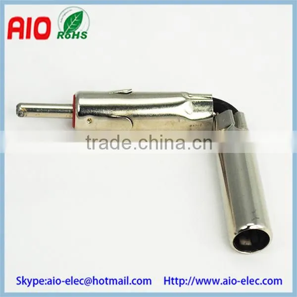 15CM 90 degree Din male plug to GM Factory female jack FM AM CB radio car antenna connector adapter cable