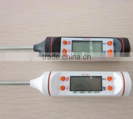2015 Amazon Hot Digital Cooking Food Probe Meat Kitchen BBQ meat Thermometer microwave meat thermometer factory wholesale