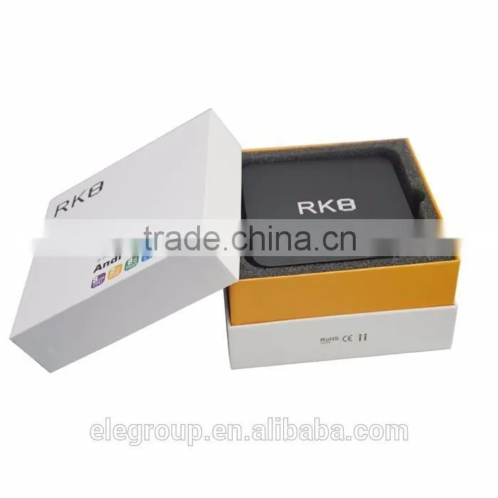 RK8 Android 5.1 TV BOX RK3368 64bits Octa core 2GB/8GB BT 4.0 2.4G/5.8G Dual Wifi AP6330 4K KODI Full Loaded