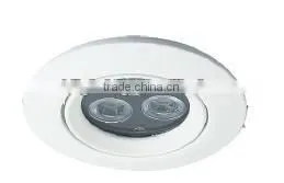 High quality 3X1W aluminium led downlight with unique design for indoor house decoration