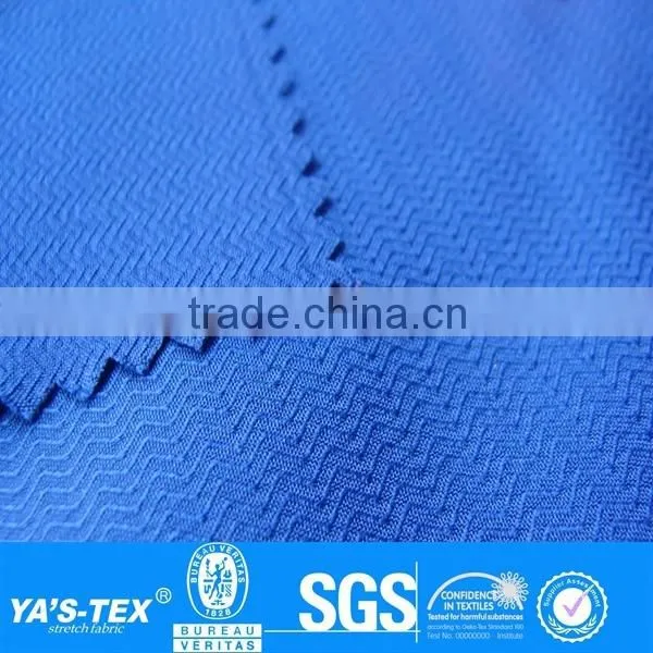 100% recycled yarn eco-friendly fabric jacquard fashion dress fabric
