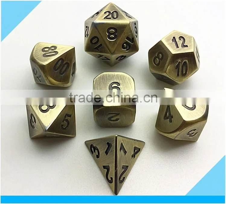 high quality metal dice