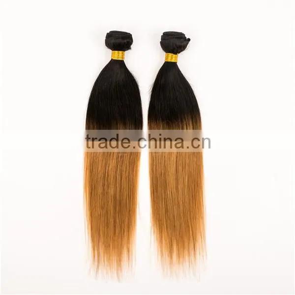 Grade 10A 1b 613 colored two tone ombre colored hair weave bundles for black women