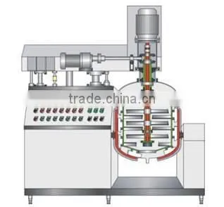 vacuum emulsifying mixer
