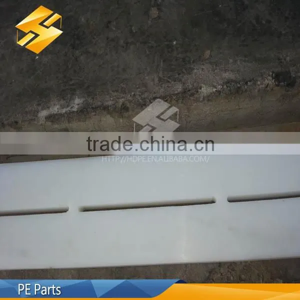 excellent quality natural white hdpe sheet uhmwpe part