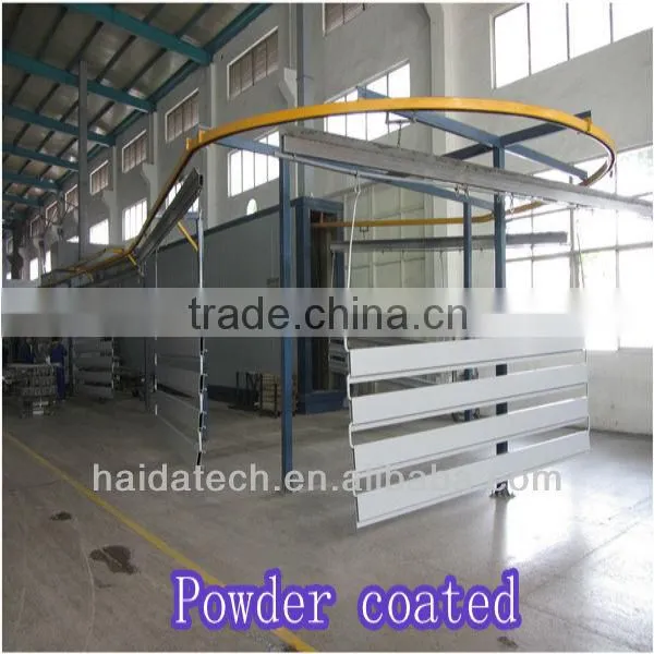 Extruded aluminum profile for anodized round tube