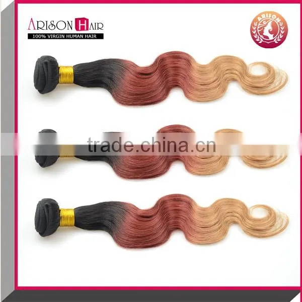 New Products Brazilian body wave ombre hair extension lace closure