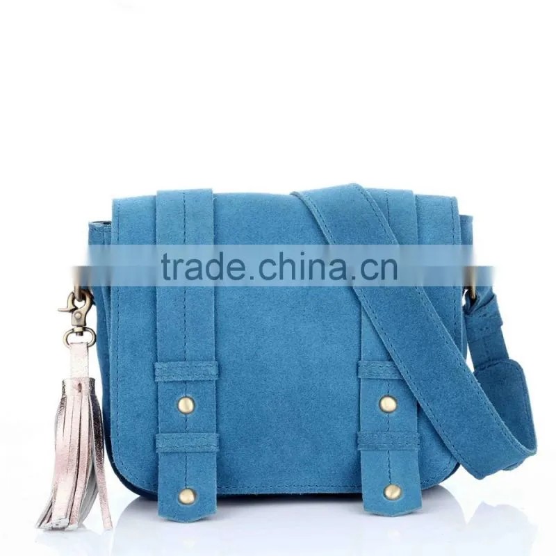 Mini Suede Sling Cross Body Bag