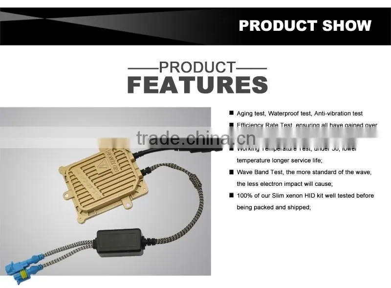 Wholesale NEW arrival 55W Hid Ballast For Xenon Light Bulbs 12V hid electronic ballast