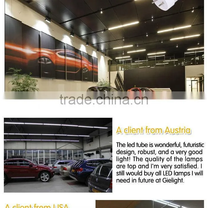 High brightness clear 5000K 4ft t8 led light 18w