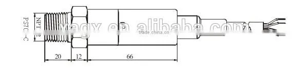 High quality vacuum absolute waterproof pressure sensor cost