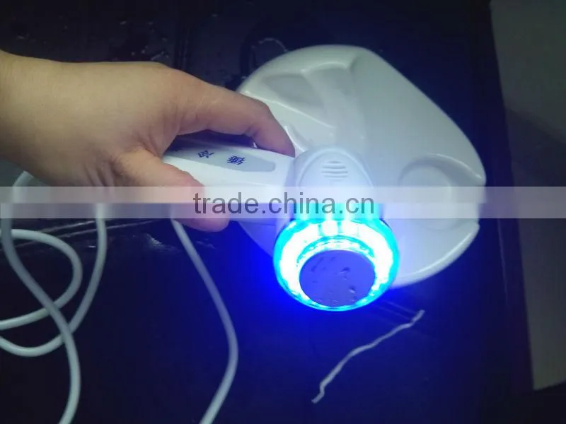 Best quality mini face tightening cold hammer with blue light for skin rejuvenation
