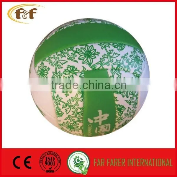 chinoiserie volleyball/ machine stitched volleyball