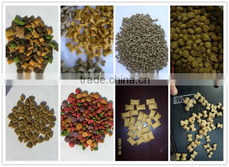 Extruding pet dry dog food machine